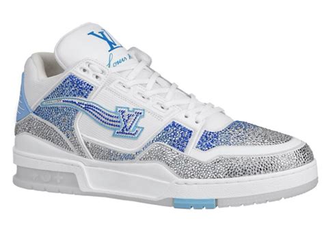 louis vuitton trainer azur stone|lv trainers for men.